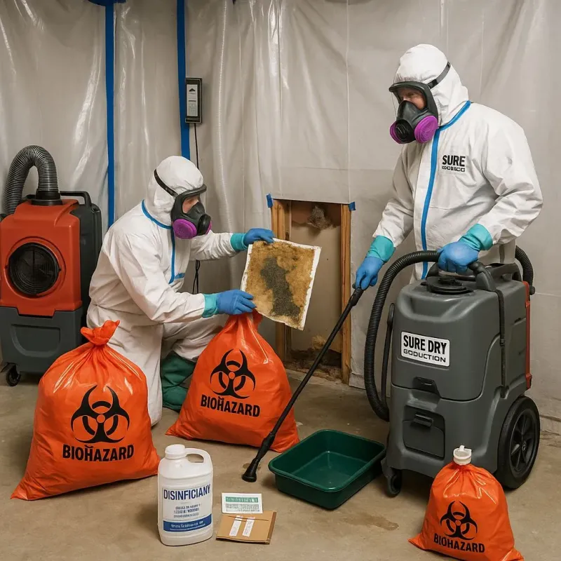 Contaminated Water Handling Protocols process in Gibson, GA