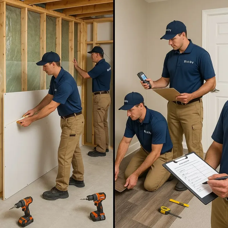 Repairs and Reconstruction process in Gibson, GA