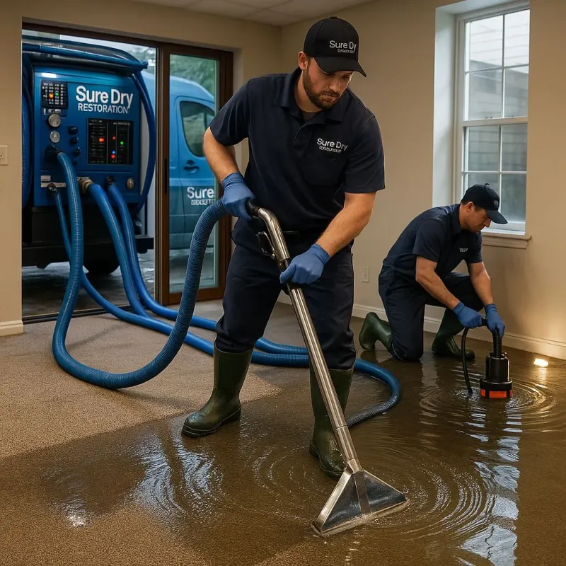 Water Extraction and Removal process in Gibson, GA